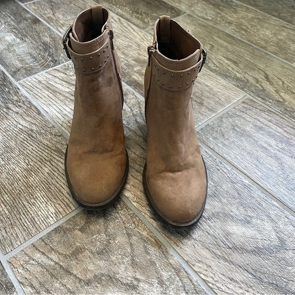 Market & Spruce Ohara Studded Ankle Booties, Brown, Women’s Size 7 US - Picture 7 of 7